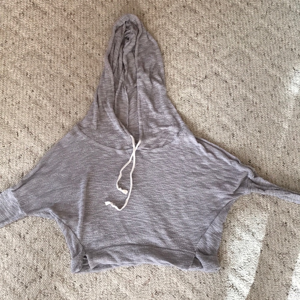 Hollister cropped hoodie